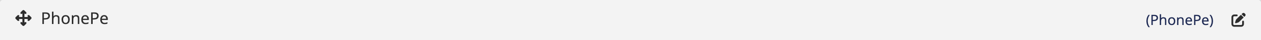 PhonePe in the WHMCS payment gateways list